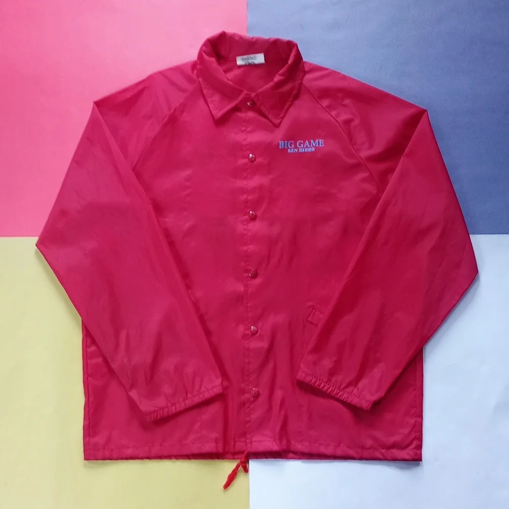 Vintage 1990 KING LOUIE BIG GAME Boat San Diego Button-Up Jacket Unisex - Picture 7 of 12